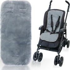 ECHTES MERINO LAMMFELL Auflage Buggy Wagen Autositz Einlage Kind Schaf Fell Baby