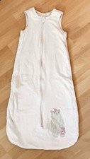 Schlafsack Baby Winter 90cm Lupilu Creme-zart rosa mit Bär