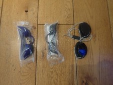 3 x  UV Schutzbrille für zuverlässigen Augen-Schutz Solarium-Brille NEU!