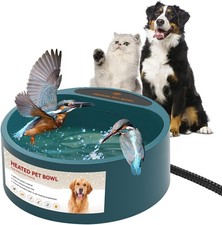 Beheizter Wassernapf, 2.2 L, Beheizbare Tränke Kaninchen Hunde Katzen
