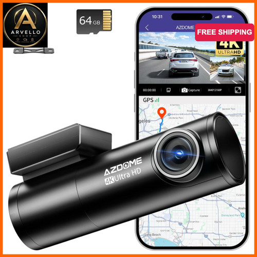 Azdome m300s dashcam - 4k, 1080p