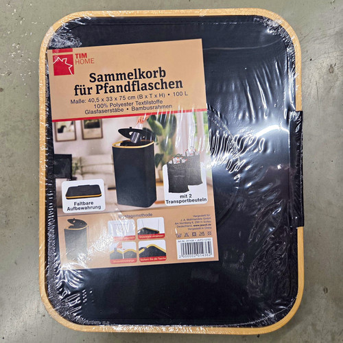 Sammelkorb pfandflaschen 100l - sammelkorb,