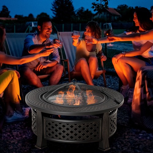 Outsunny feuerschale mit - outsunny,