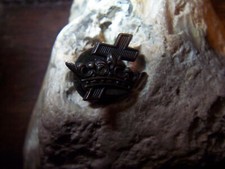 Freimaurer-Krawatten-Pin-Knopf-Krone-Kreuz-Metall