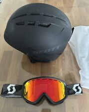 Ski Helm + Brille - Scott APIC Fact  ABS Hartschale Ski & Snowboarden wie neu