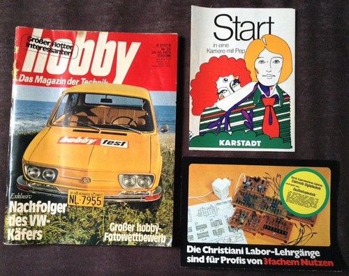 Hobby das magazin der technik - hobby-,