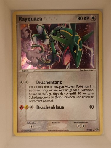Pokémon karte rayquaza - rayquaza, ex