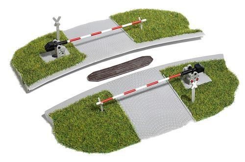 Bahnübergang gekrümmt 310mm - bahnübergang,