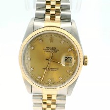 Rolex Datejust 36 Jubilee Full Set 1989 LC100 Diamond Dial Vintage
