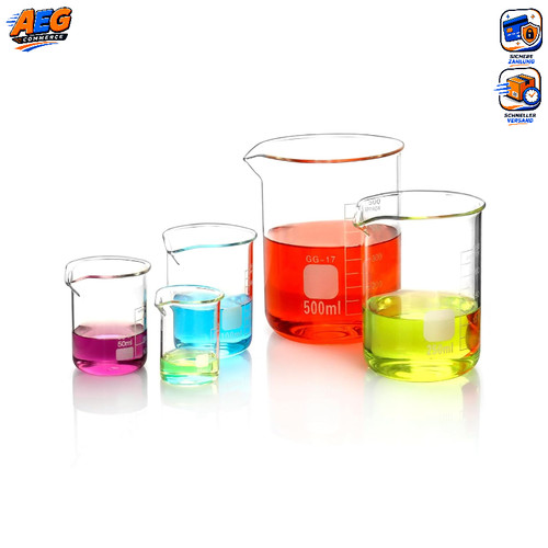 Becherglas set abgestufte - becherglas,