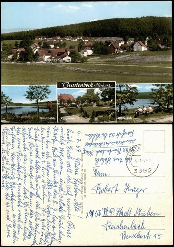 Buntenbock mehrbild - buntenbock, mehrbild-ak