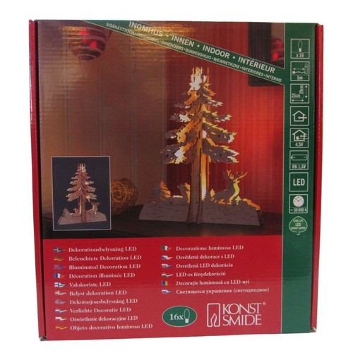 Led holz tannen - led, baum