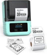 Phomemo Bluetooth Barcode Etikettendrucker, unterstützt 20-50mm Etiketten
