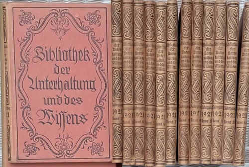 Bibliothek der unterhaltung - bibliothek,