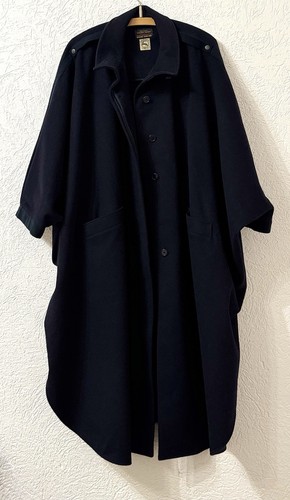 Vintage alpaca loden - loden, cape