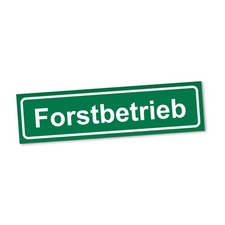 Forstbetrieb Magnetschild Auto Forstbedarf Forstzubehör Magnetfolie Geschenkidee