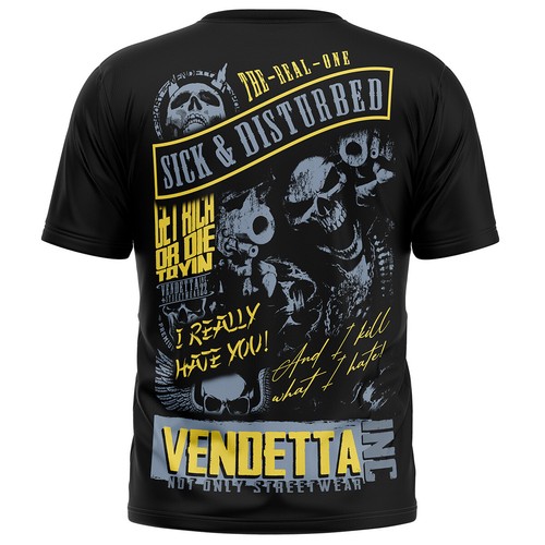 Vendetta inc herren rundhals - vendetta,