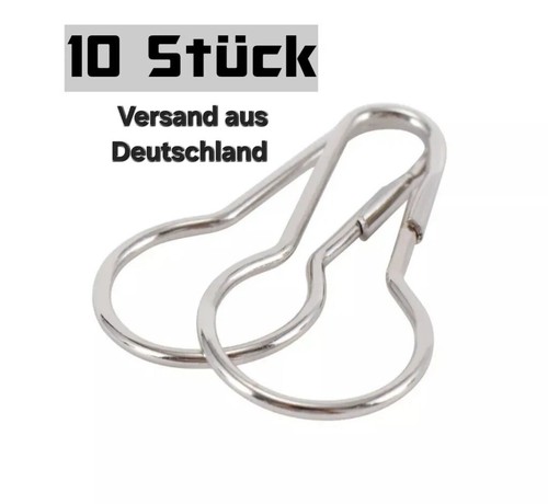 10x vorhanghaken birne - 10x,