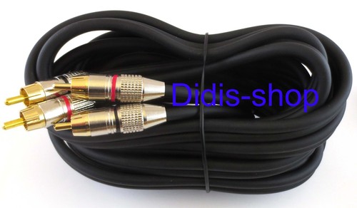 Cinch audio kabel high end - cinch, 5m