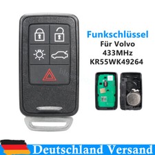 Fernbedienung Funk Schlüssel ID46 433Mhz Für VOLVO V40 V60 V70 S60 XC60 2009 +