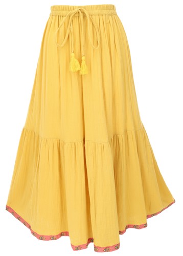 Langer boho musselin - langer,