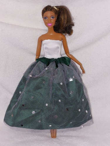 Barbie puppen kleid dunkel - barbie,