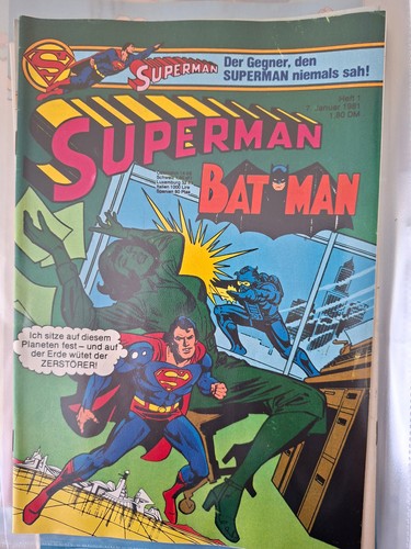 Superman batman heft 1980 - superman,