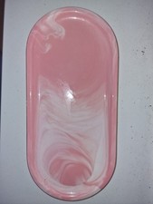 Keramiktablett im Marmor-Stil, Schmucktablett, Kommode,...