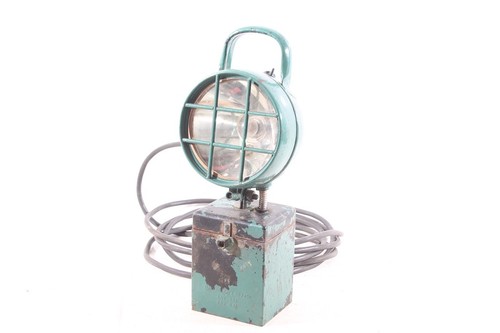 Alte grubenlampe elektrisch - grubenlampe,