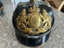 Pickelhaube, Lederhelm Bayern