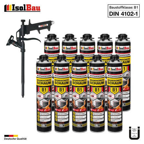 Brandschutzschaum bauschaum - b1,