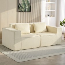 HOMCOM 3-Sitzer Sofa, 202 cm