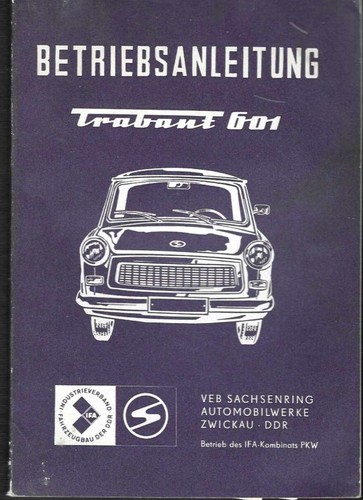 Trabant 601 - trabant,