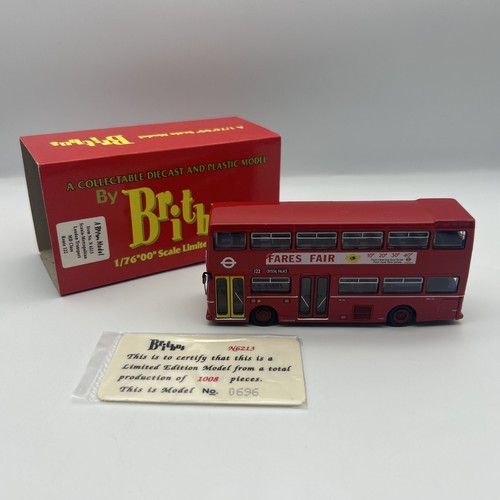 Britbus 6213 scania - britbus, 1:76