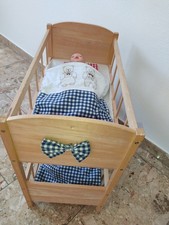 Puppenbett Mit  Decke Und