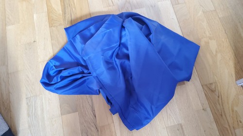 Dunkel blauer taft - m,