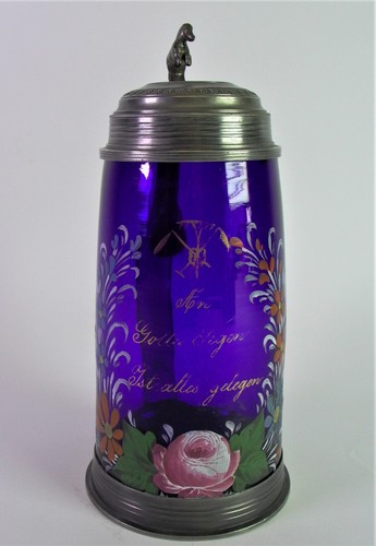Großer biedermeier zunftkrug - großer,