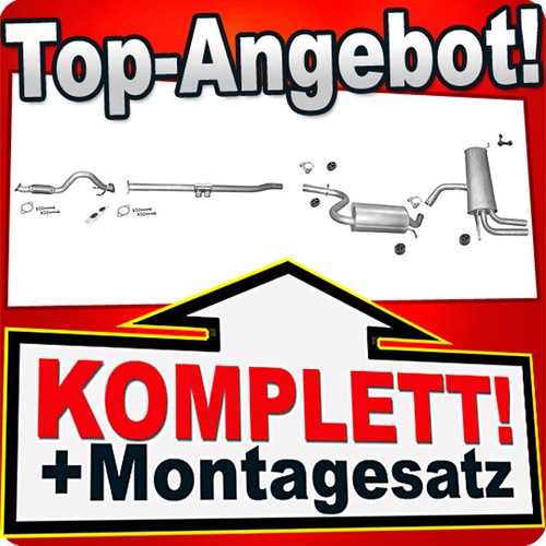 Auspuff für seat leon - für,