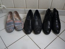 Damen -Leder -Markenschuhpaket -  Slipper - Ballerinas - Knöchelschuhe Gr. 39-41