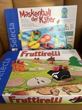 Selecta Spiele Holz  Maskenball der Käfer, Kinderspiel 2002 und Fruttirelli  