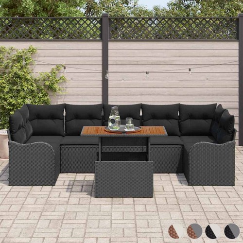 Tlg garten sofa set mit - 8-tlg, garten-sofa-set