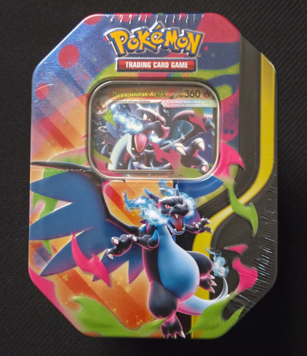 Pokemon tin box mega glurak - glurak, x