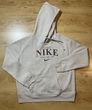 Nike Hoodie S Beige Vintage