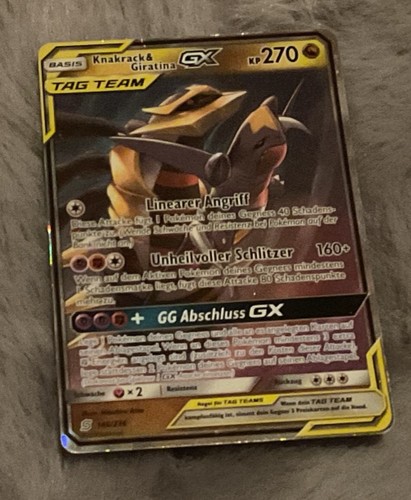 Pokémon karte knackrack - karte,