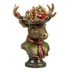 Dekoobjekt Büste Hirsch mit