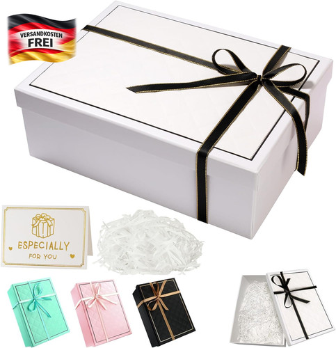 Geschenkbox mit deckel - mit,
