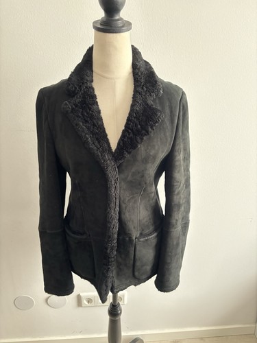 Max mara lammfelljacke - lammfelljacke, aus