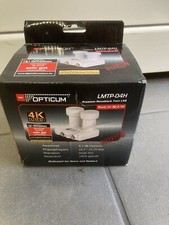 Monoblock Twin LNB Opticum HD Sat Astra Hotbird Digital 4K 2 Teilnehmer Doppel