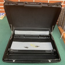 Original Samsonite Hartschalen Aktenkoffer abschließbar Anthrazit 