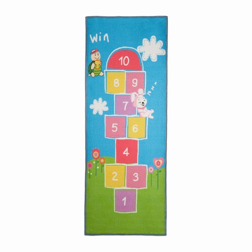 Kinderteppich hüpfspiel
